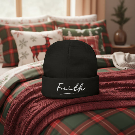 Knit Beanie (Embroidery)