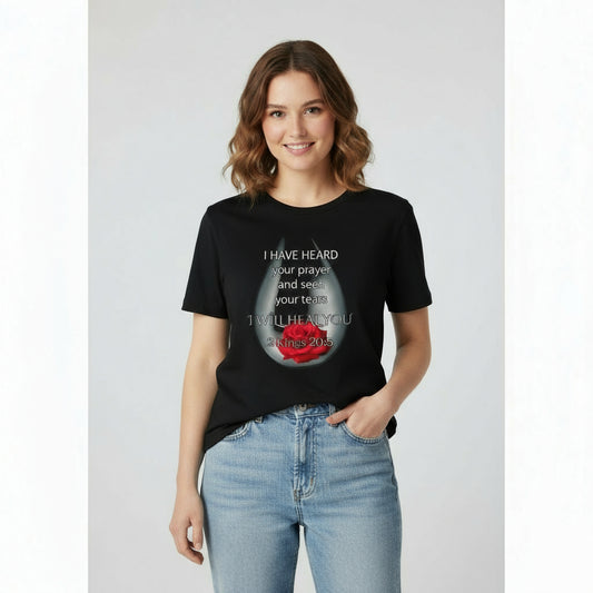 I have heard your prayers and seen you tears tee
