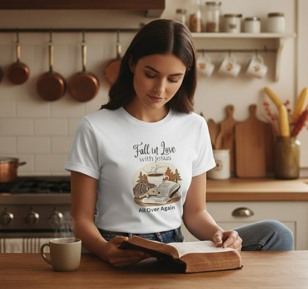 Unisex Softstyle T-Shirt - Fall in Love with Jesus, Cozy Christian Tee, Inspirational Gift, Faith-Based Apparel, Casual Everyday Wear, [...]