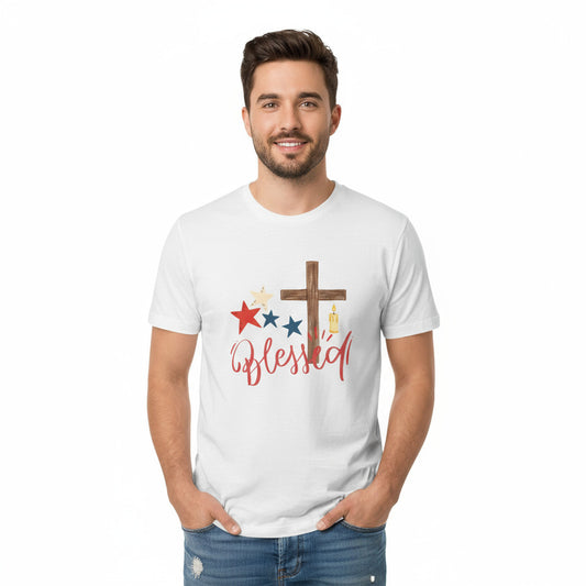 Blessed American T Shirt