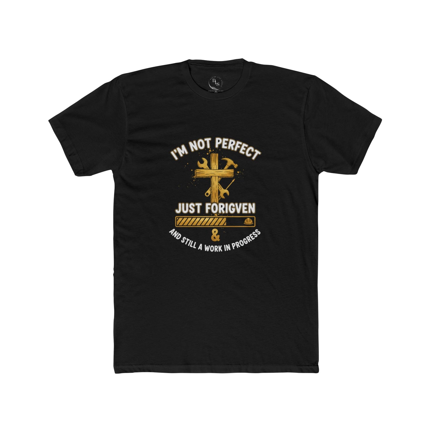 Christian Crew Tee - "I'm Not Perfect Just Forgiven" Faith T-Shirt