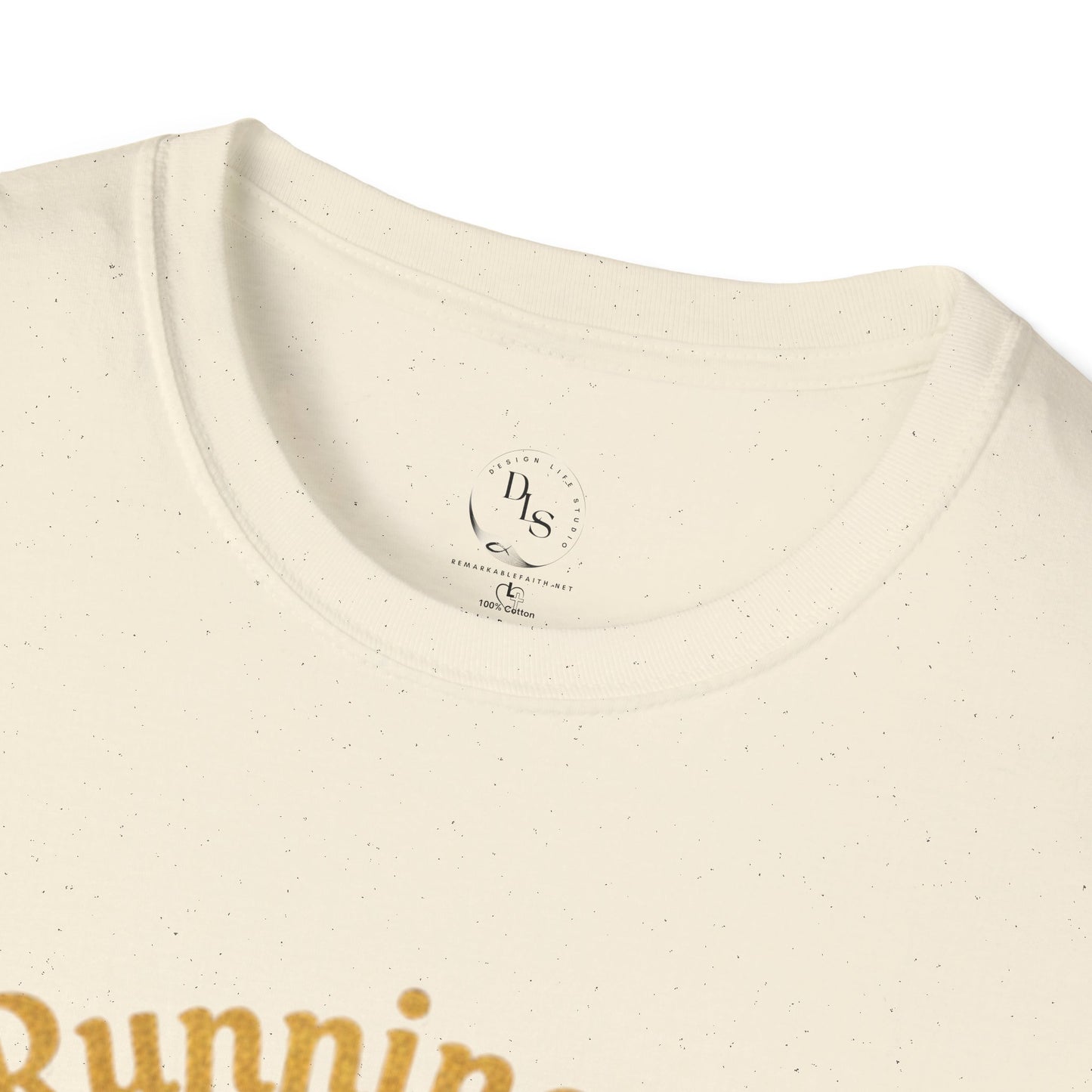 Running on Jesus & Coffee T-Shirt — Christian Faith Coffee Tee