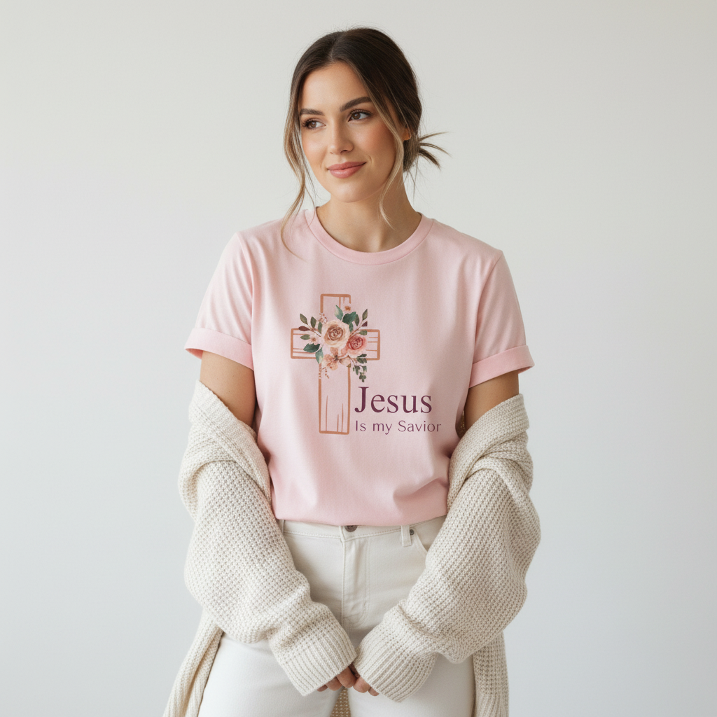 Jesus is my Savior - Heavy Cotton Tee