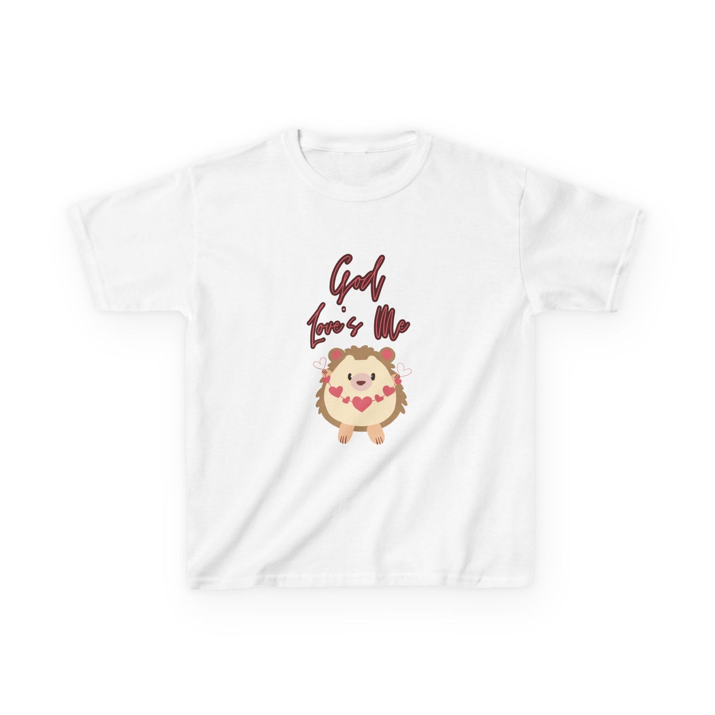 Cute Hedgehog Kids Tee - Adorable Gift for Birthdays, Holidays, Everyday Play, Funny Kids Shirt, Animal Lover Tee, Soft Cotton T-Shirt