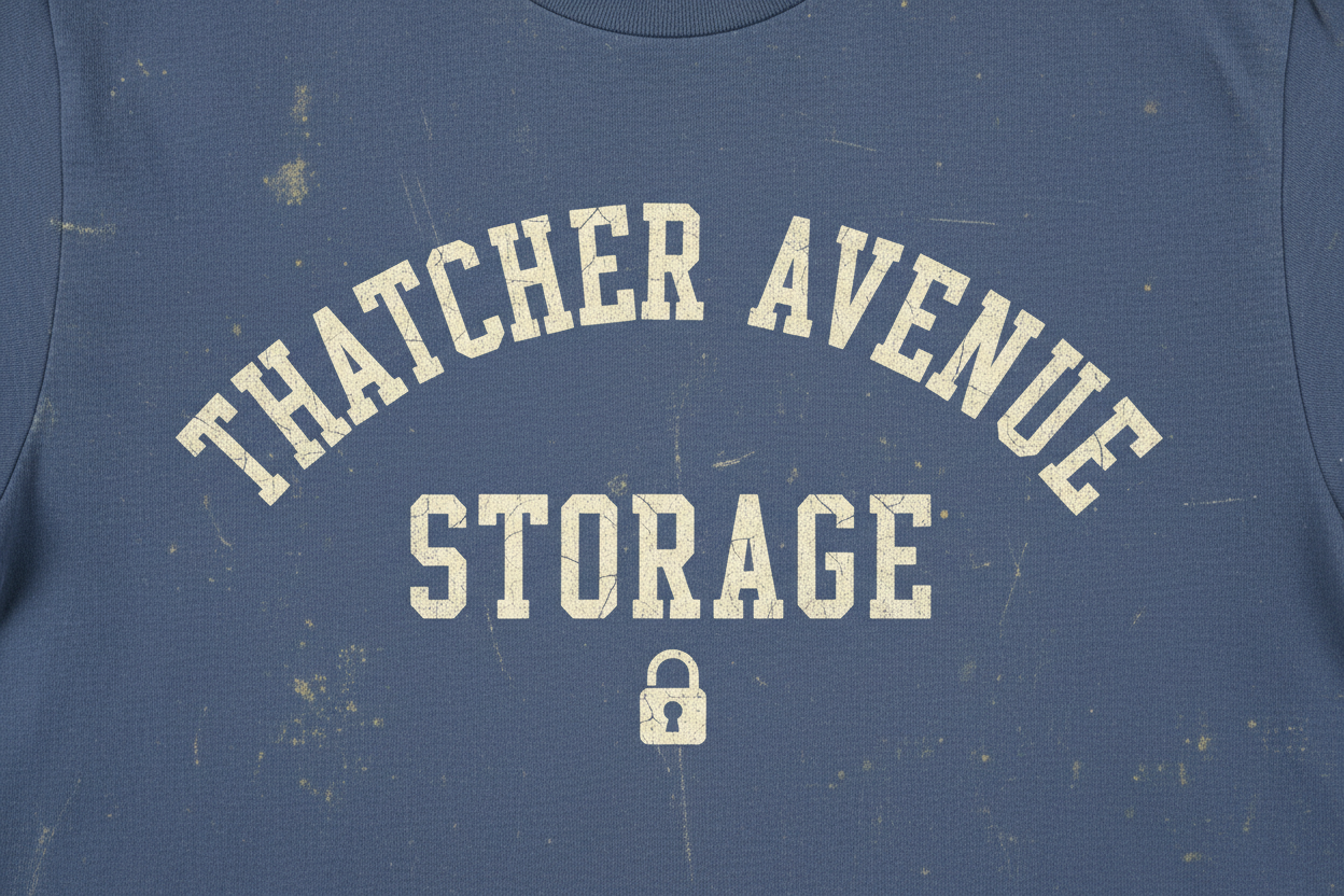 Distressed vintage design