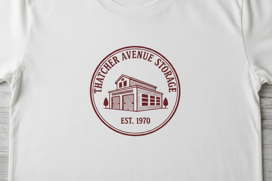 Thatcher Avenue Storage - Employee Shirt Design Options
