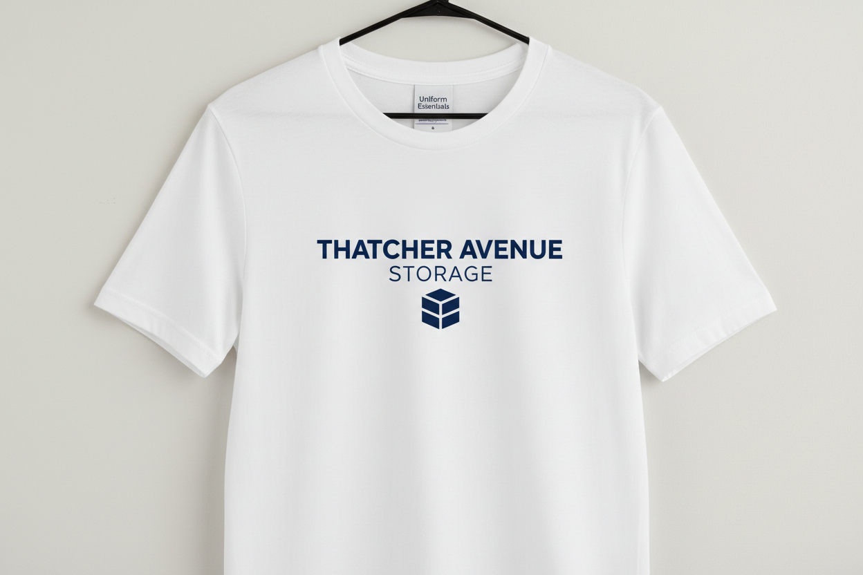 Thatcher Avenue Storage - Employee Shirt Design Options